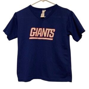 NEW YORK GIANTS VINTAGE FRANKLIN SIZE MEDIUM YOUTH MESH JERSEY